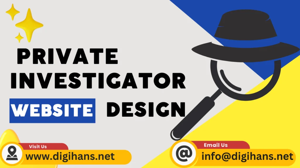 Best Private Investigator Website Design
