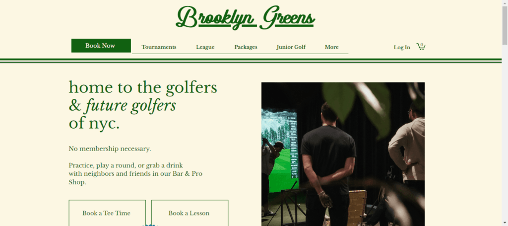 30 Best Golf Instructor Website Design 2 Brooklyn Greens Golf