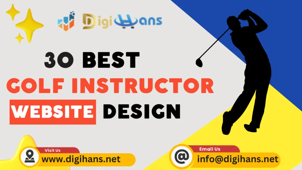 Golf Instructor Website Design