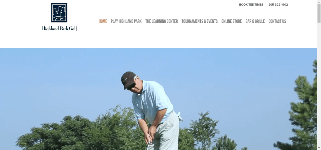 30 Best Golf Instructor Website Design 19 Highland Park Golf