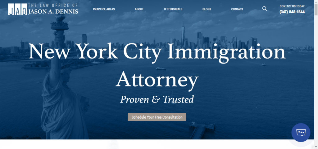 50 Best Immigration Attorney Website Designs 15 Jadennis Law