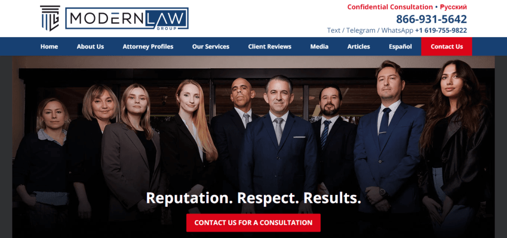50 Best Immigration Attorney Website Designs 37 Law Office Immigration
