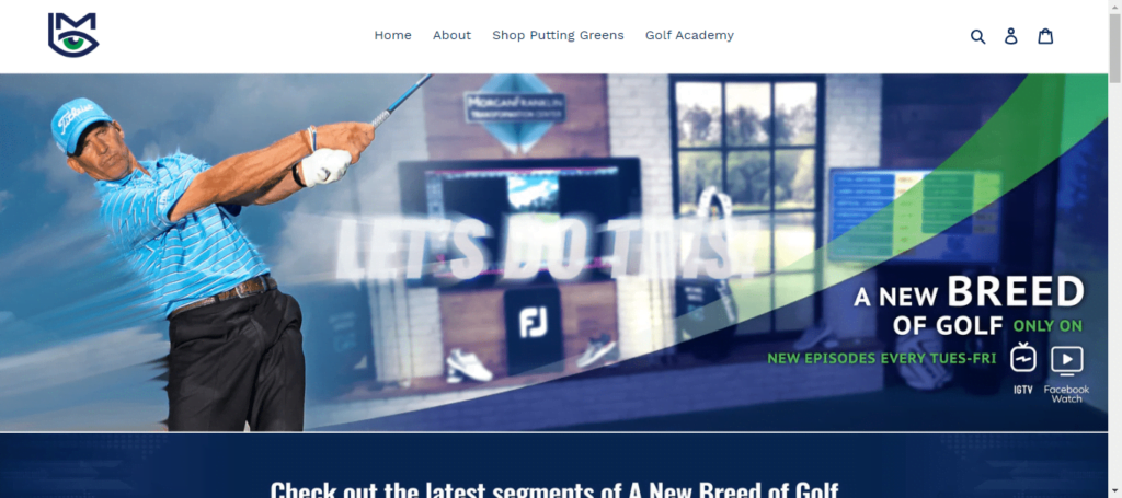 30 Best Golf Instructor Website Design 9 Michae Lbreed