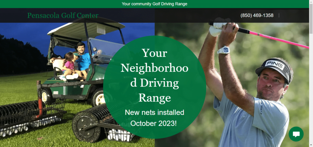 30 Best Golf Instructor Website Design 25 Pensacola Golf Center