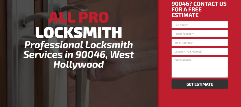 Locksmith Website Design 46 allprolocks