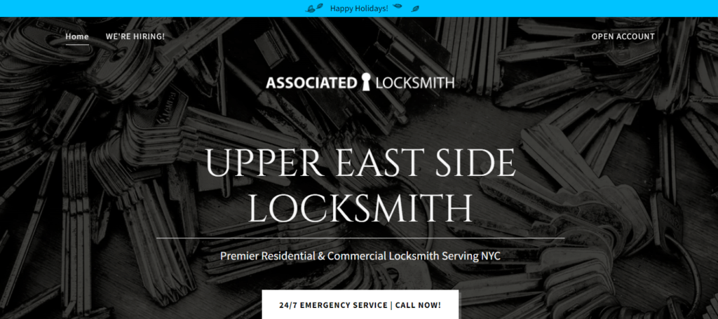 Locksmith Website Design 20 associatedlocksmith