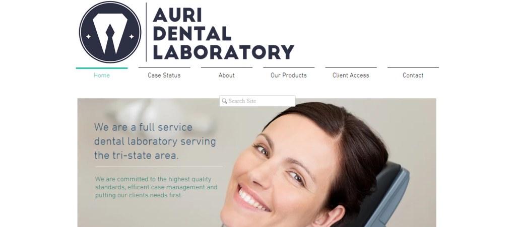 Dental laboratory Website Design 11 auridental