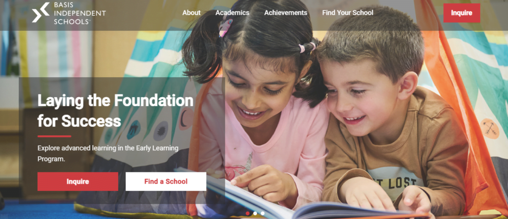 Catholic school Website Design 1 basisindependent