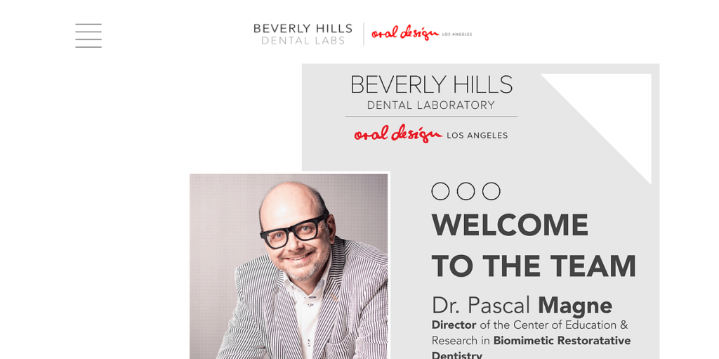 Dental laboratory Website Design 35 beverlyhillsdentallab
