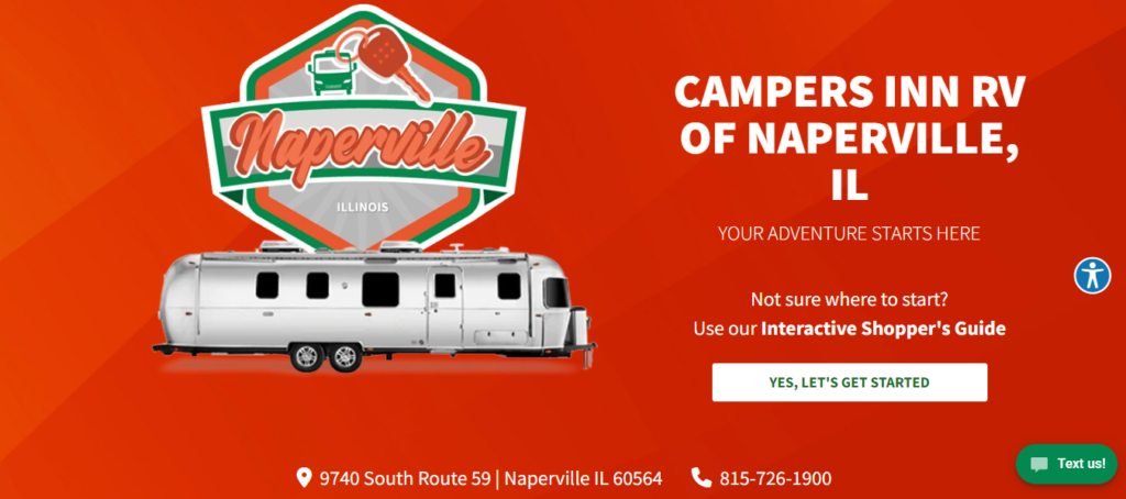 RV Dealer Website Design 41 campersinn