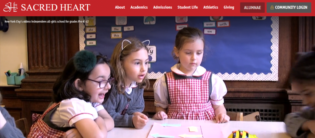 Catholic school Website Design 8 cshnyc