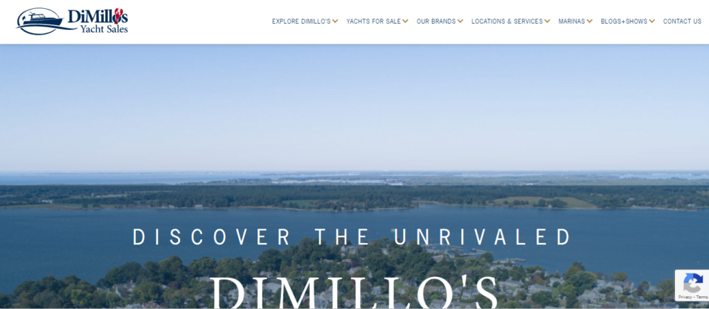 Boat dealer Website Design 14 dimillosyachtsales