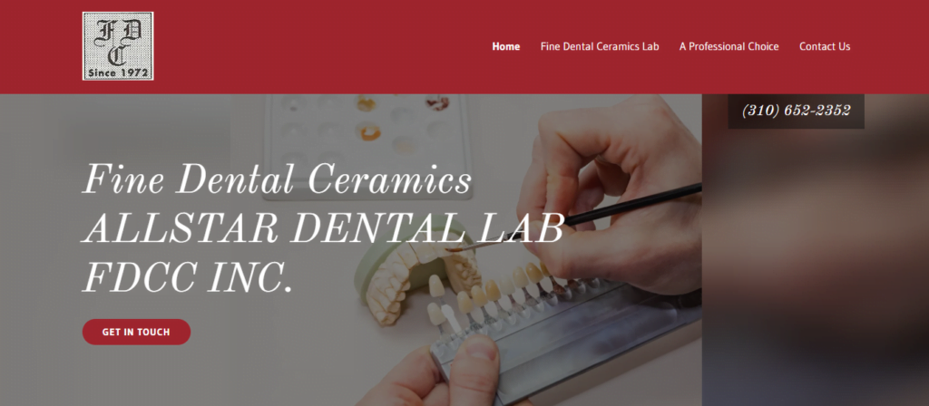 Dental laboratory Website Design 45 finedentalceramics