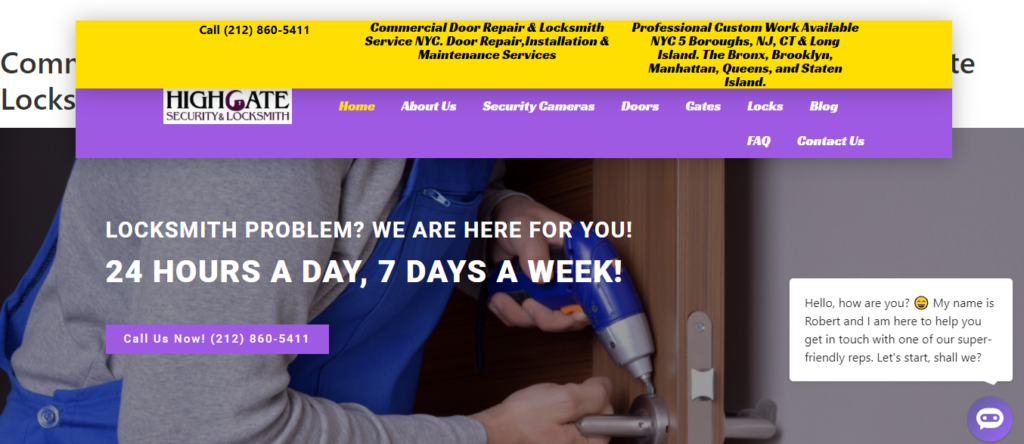 Locksmith Website Design 22 highgatelocksmithny