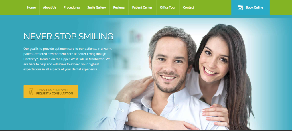 Periodontist Website Design 16 implantnyc