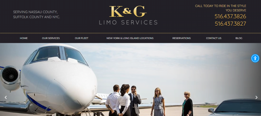 Limousine Service Website Design 26 kglimo