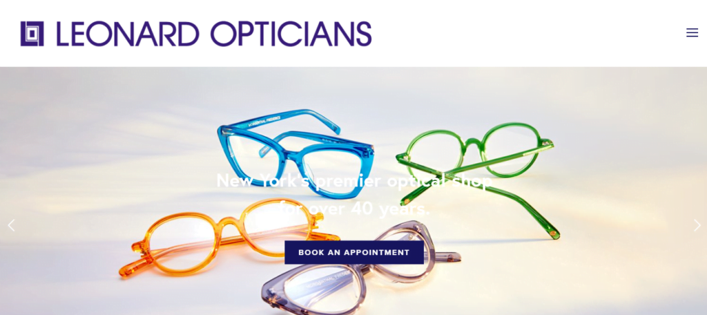 Optician Website Design 16 leonardopticians