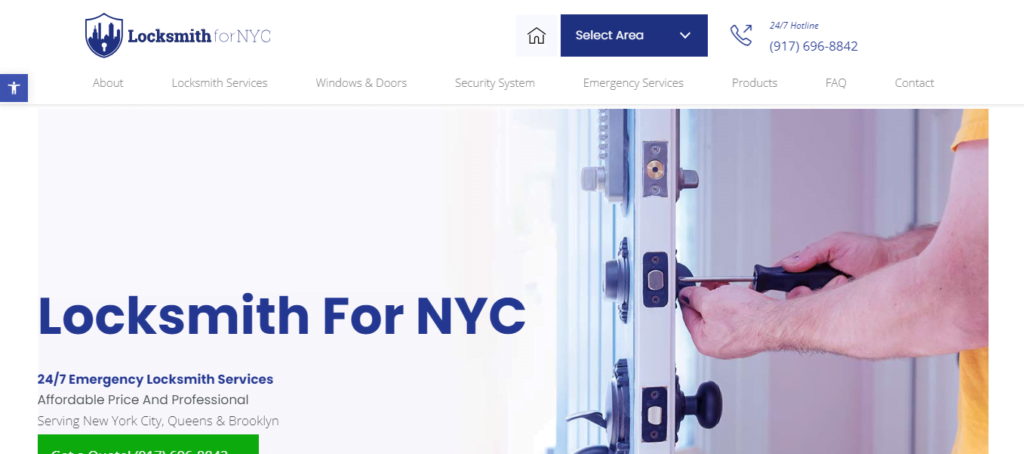 Locksmith Website Design 3 locksmith4nyc