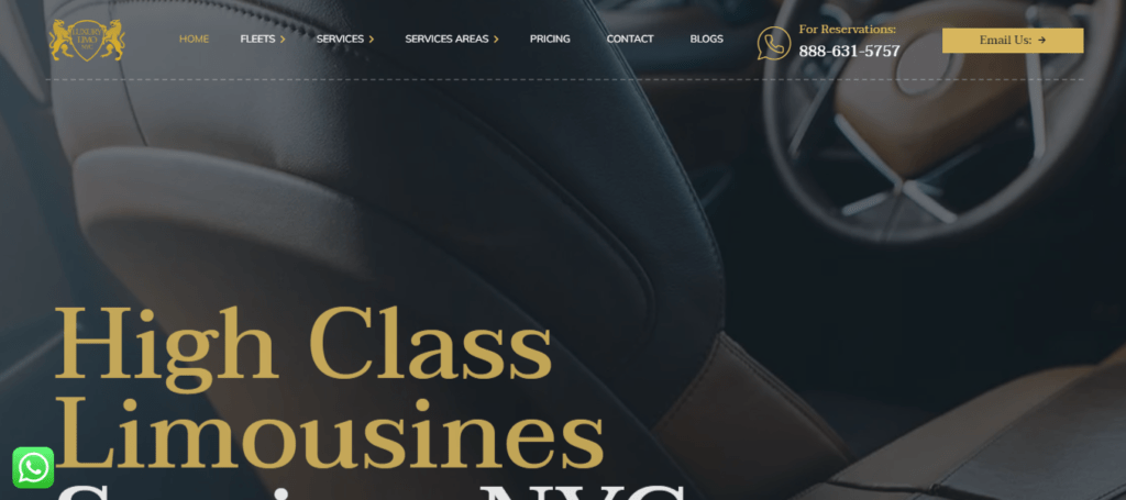 Limousine Service Website Design 31 luxurylimonyc