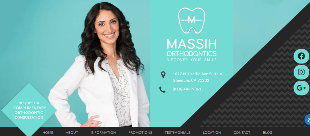 Dental laboratory Website Design 34 massihortho