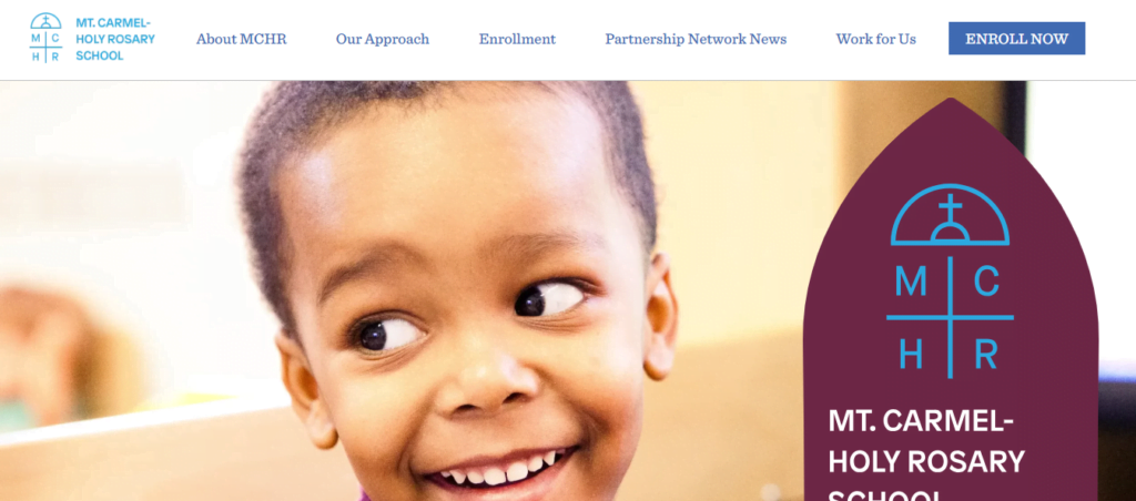 Catholic school Website Design 11 mchrschool