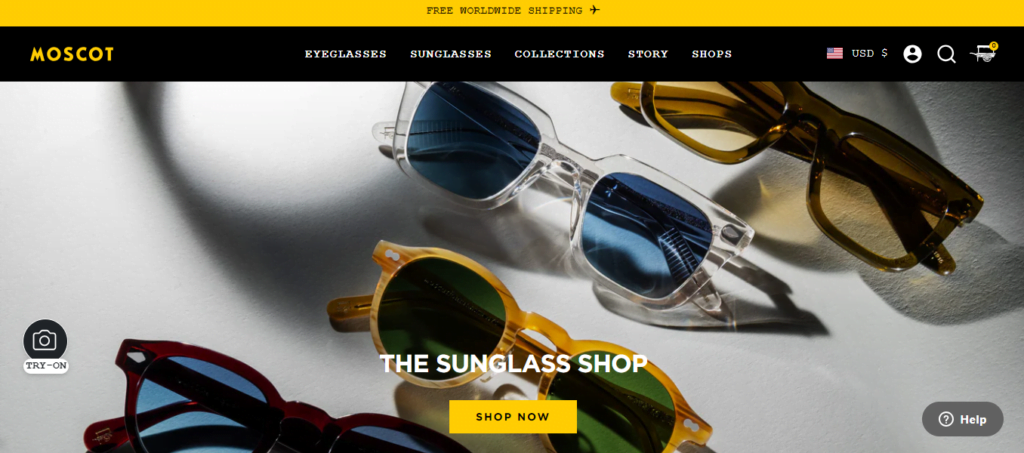 Optician Website Design 20 moscot