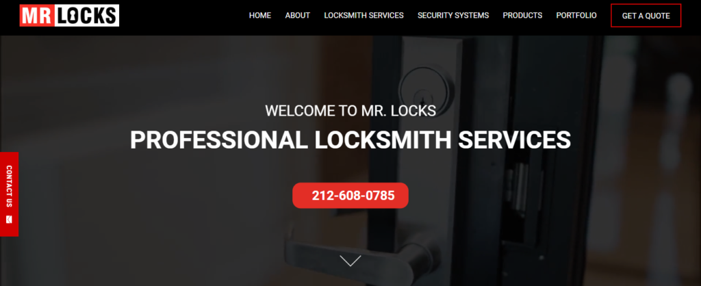 Locksmith Website Design 4 mr locks