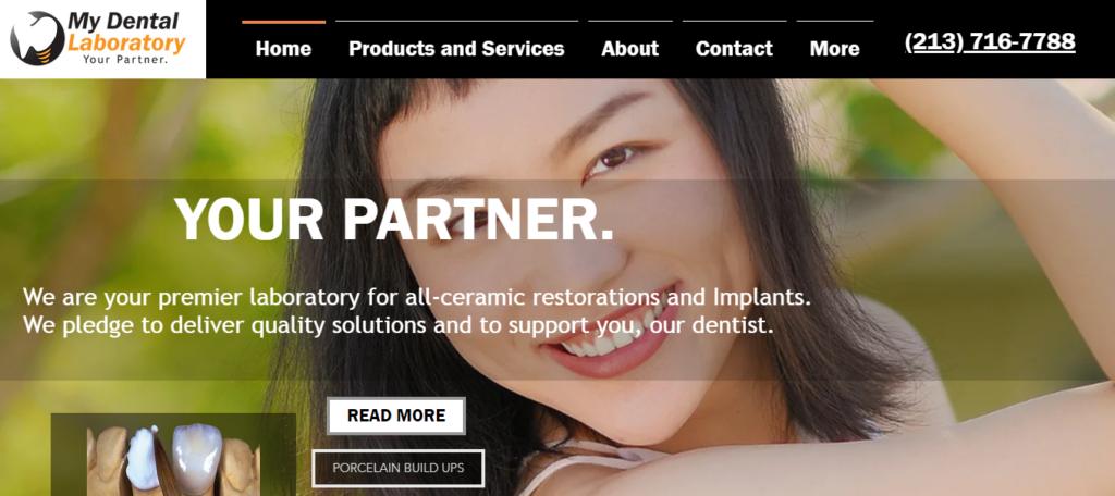 Dental laboratory Website Design 47 mydentallabs