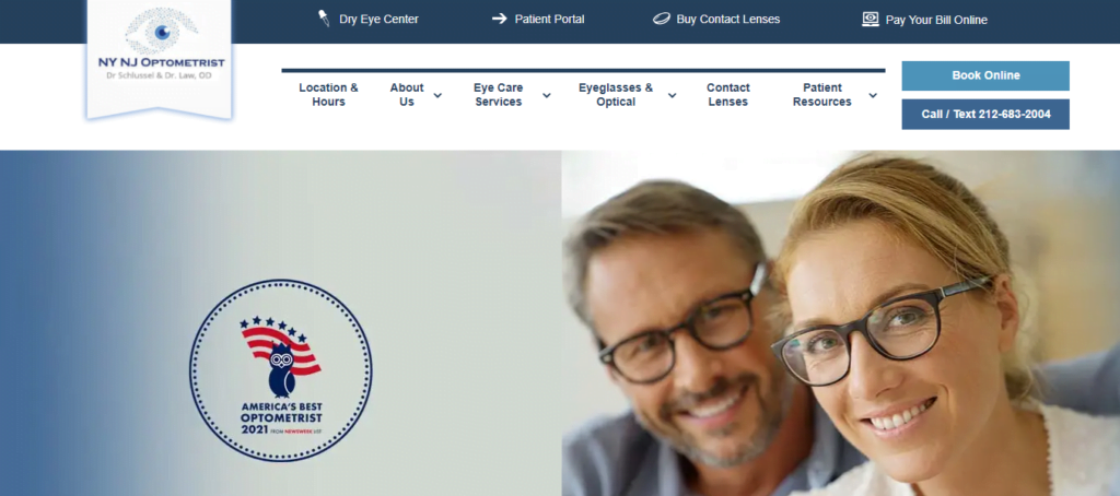 Optician Website Design 23 nynjoptometrist