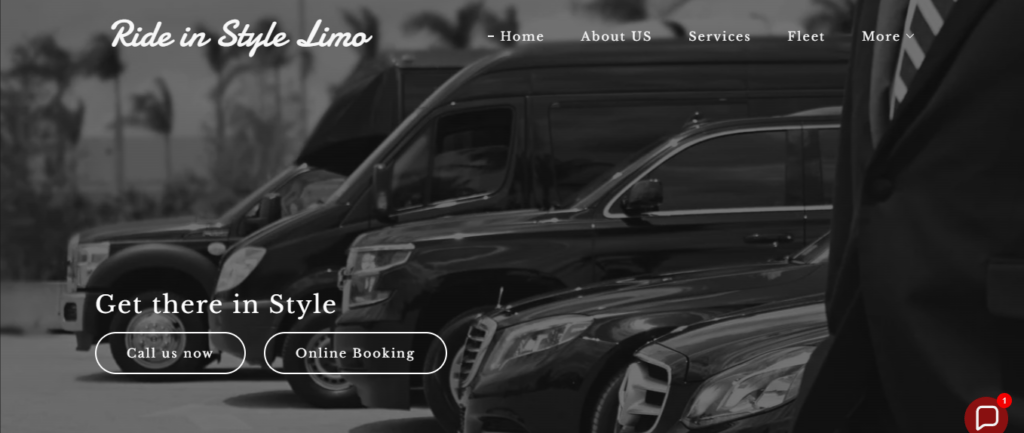 Limousine Service Website Design 8 rideyourlimo