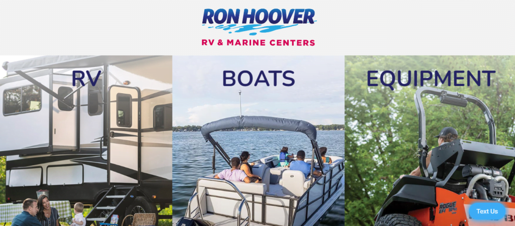 RV Dealer Website Design 47 ronhoover