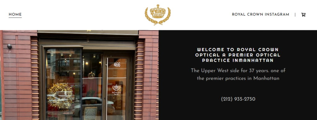 Optician Website Design 32 royalcrownoptical