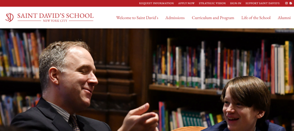 Catholic school Website Design 35 saintdavids