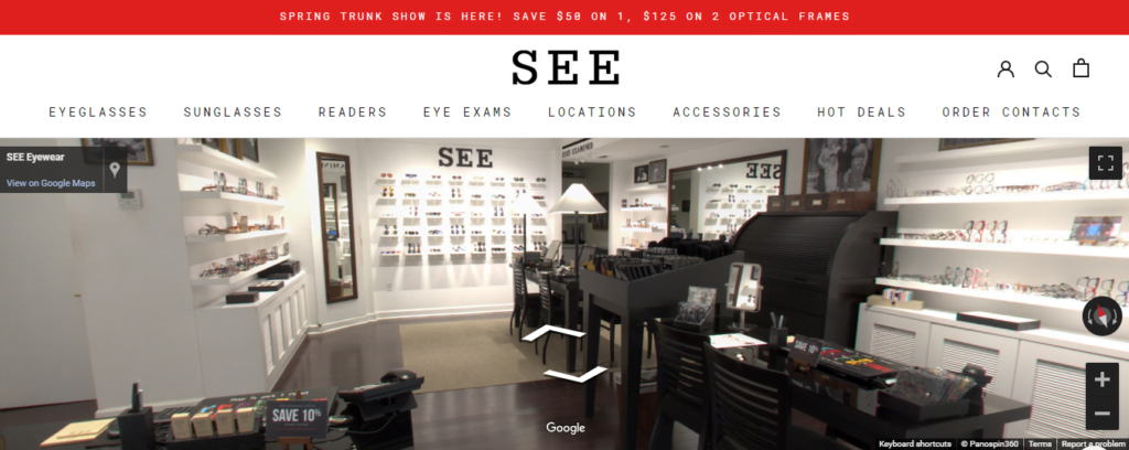 Optician Website Design 22 seeeyewear