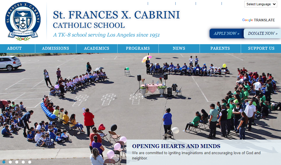 Catholic school Website Design 47