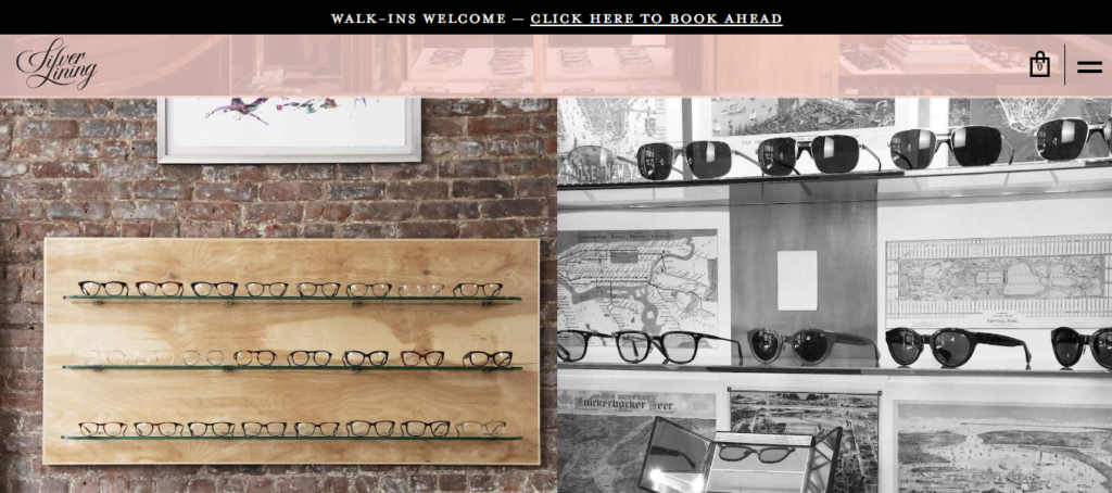 Optician Website Design 8 silverliningopticians