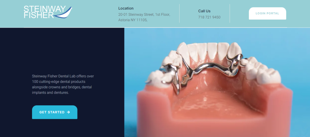 Dental laboratory Website Design 17 steinwaydental