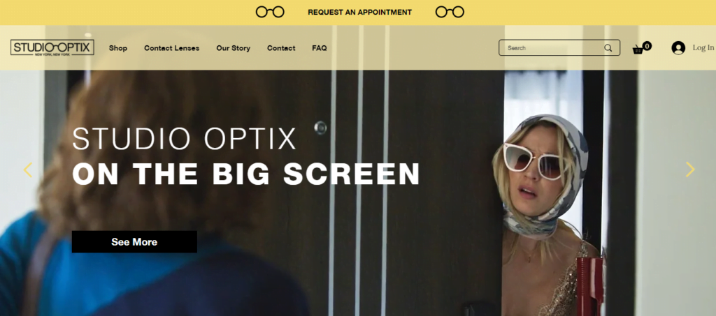 Optician Website Design 6 studiooptix