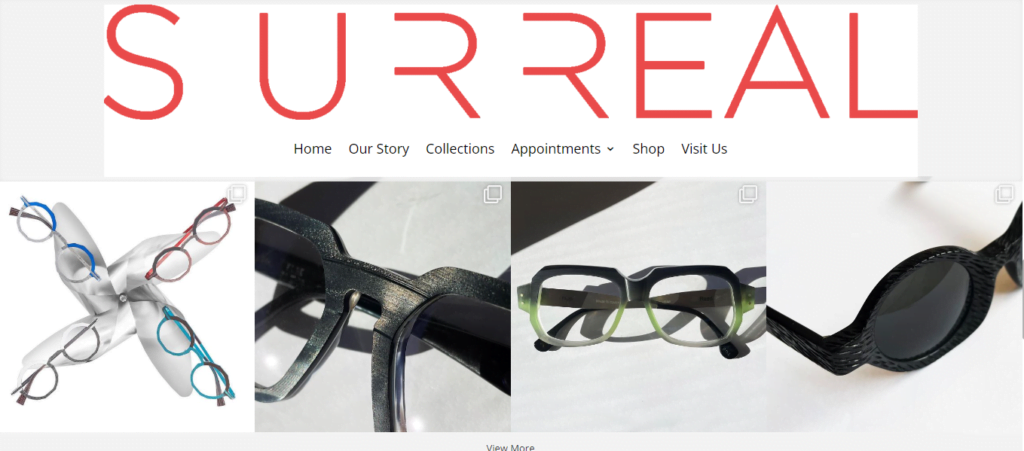 Optician Website Design 28 surrealeyewear