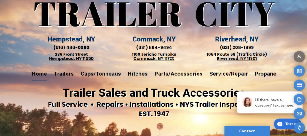 RV Dealer Website Design 7 trailercity