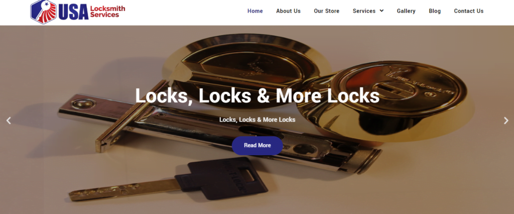 Locksmith Website Design 8 usalocksmithinc