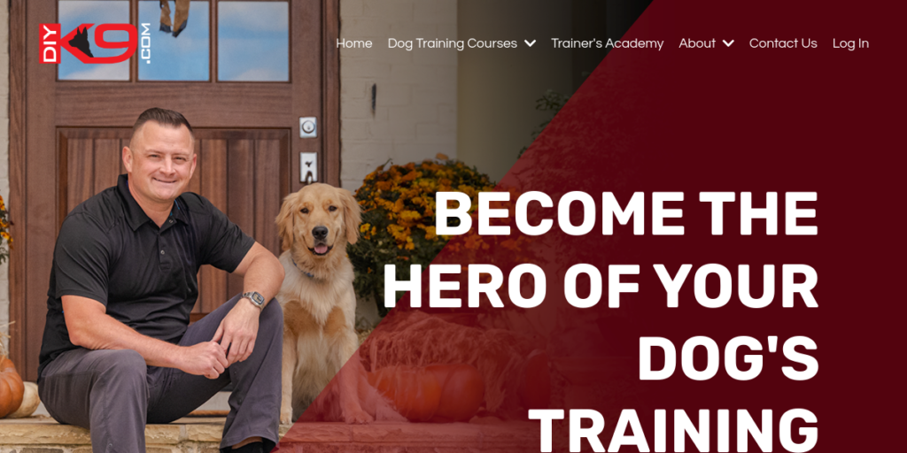 Dog Training website design 20 DIYK9 Dog Training