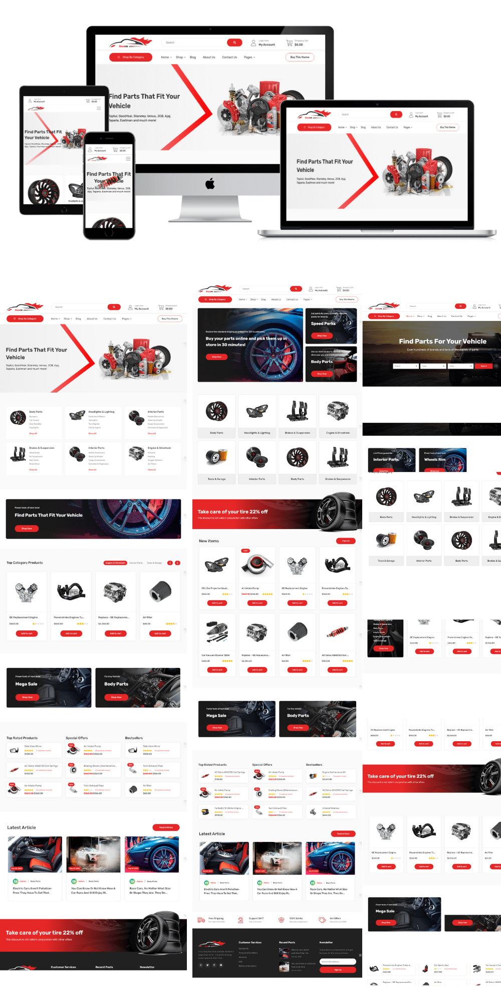 Auto Body Shops Web Design 3-min