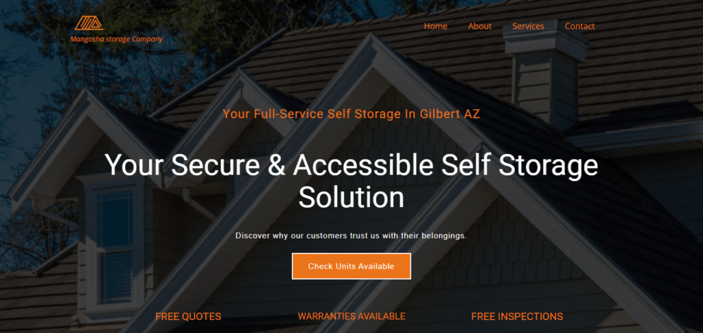 Near Perfect Self Storage Units